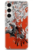 Uvilda Samsung Galaxy S23 Uyumlu Anime 15 Baskılı Telefon Kabı Narıto Jiraiya - 1