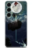Uvilda Samsung Galaxy S24 Plus Uyumlu Anime 9 Şeffaf Demon Slayer Zenitsu - 1