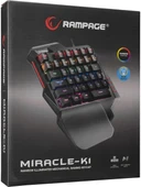 Rampage Miracle K1 Blue Switch Kablolu Mekanik Oyuncu Klavyesi OUTLET - 3