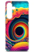 Uvilda Samsung Galaxy S24 Plus Uyumlu Renkler 12 Ultra Hd Renk Sarmal Mavi - 2