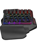 Rampage Miracle K1 Blue Switch Kablolu Mekanik Oyuncu Klavyesi OUTLET - 2