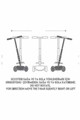 Şeker Adası Kaliteli Turuncu Çocuk Scooter Coll Wheels Led Işıklı 3 Tekerlekli Yükseklik Ayarlı Twist Scooter - 3