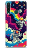 Uvilda Huawei Y6p 2020 Uyumlu Renkler 15 Hd Kapak Astronot Gezegen - 1