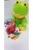 Şeker Adası 2 Si 1 Arada / Sevimli Arkadaşım Kermit Kurbağa 20 Cm Ve Jackpot Sakız Makinası. - 1