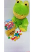 Şeker Adası 2 Si 1 Arada / Sevimli Arkadaşım Kermit Kurbağa 20 Cm Ve Jackpot Sakız Makinası. thumbnail 1