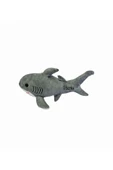 Şeker Adası Peluş Köpekbalığı 30 cm - ŞARKI SÖYLEYEN Baby Shark Gri Balık thumbnail 1