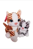 Şeker Adası Sevimli Kedi 28 Cm Ve Yavru Kedi 15 Cm - 2