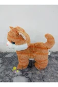 Şeker Adası Sevimli Ayakta Duran Miyavlayan Peluş Kedi 20 Cm Sesli Kedi Oyuncak 4 thumbnail 2