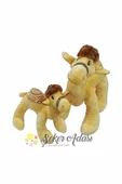 Şeker Adası Peluş Deve Anne ve Yavrusu - İkili Oyuncak - 3