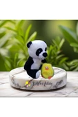 Şeker Adası Sevimli Peluş Panda Ayı ve Civciv thumbnail 1