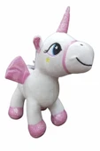 Şeker Adası Kanatlı Boynuzlu Unicorn Pony At Peluş Oyuncak 20cm thumbnail 2