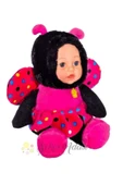 Şeker Adası Sevimli Kanatlı Pembe Peluş Arı Maya Bebek 32 Cm Uyku Ve Oyun Arkadaşı Kelebek Oyuncak thumbnail 2