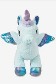 Şeker Adası Kanatlı Unicorn At 30 Cm Oyuncak Mint Peluş Pony At Uyku Ve Oyun Arkadaşı Mama - 2