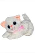 Şeker Adası Sevimli Miyavlayan Sesli Kedi Peluş Oyuncak 30 Cm thumbnail 1