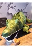 Şeker Adası Vahşi Timsah 1 Metre Peluş Oyuncak Uyku Ve Oyun Arkadaşı Safari thumbnail 1
