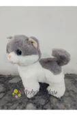 Şeker Adası Sevimli Ayakta Duran Miyavlayan Peluş Kedi 20 Cm Sesli Kedi Oyuncak 2 - 1