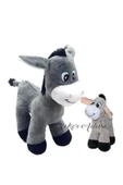 Şeker Adası Peluş Ikili Eşek 25 Cm Ve Yavru Sıpa 15 Cm - 1