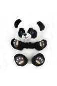 Şeker Adası Sevimli Panda 28 Cm Ve Afacan Panda 15 Cm Peluş - Hediye Seti - 3