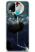 Uvilda infinix Hot 10t Uyumlu Anime 9 Hd Premium Demon Slayer Zenitsu - 1