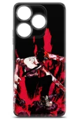 Uvilda Tecno Spark 10 4g Uyumlu Manga 31 Uv Silikon Chainsaw Man Denji - 2