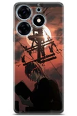 Uvilda Tecno Spark 10 Pro Uyumlu Manga 32 Soft Silikon Misa Amane Note - 1