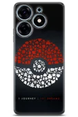 Uvilda Tecno Spark 10 Pro Uyumlu Pokemon 25 Koruma Kılıfı Pokemon Go Toplaşma - 1