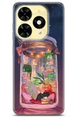 Uvilda Tecno Spark 20c Uyumlu Girls 18 Telefon Kılıfı Yıldızlar Ve Kitaplar - 1