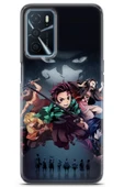 Uvilda Oppo A16 Uyumlu Anime 6 Hd Desen Demon Slayer Ii - 1