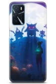 Uvilda Oppo A16 Uyumlu Pokemon 12 Koruyucu Kılıf Pokemon Cadılar Bayramı - 1