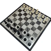 Kutulu Manyetik Satranç Takımı Büyük Boy - 2