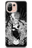 Uvilda Xiaomi Mi 11 Lite Uyumlu Manga 23 Uv Kapak Anime Kadın Ve Kedi - 1