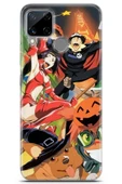 Uvilda Realme C15 Uyumlu Manga 28 Hd Desen Cowboy Bebop Kırmızı - 1