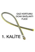 Gassa Doğalgaz Flex Hortum Gaz Hortumu Ocak Bağlantı Hortum Hızlı Kargo 75Cm - 1