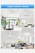 Dlc Espero 25W Bakır Motor Led Beyaz Tavan Vantilatörü 106cm - 7