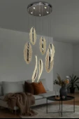 Lunex 7 li Modern Sarkıt Led Avize - 8