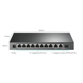 TP-Link TL-SG1210MPE 10 Port 10/100/100 Mbps Gigabit Switch - 3