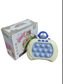 Popit Makinesi Işıklı Oyun Fast Push Pilli Fidget Kabarcık - Astronot Space - 3