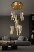 Liza 7 li Modern Sarkıt Led Avize - 2