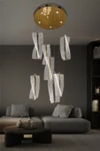 Liza 7 li Modern Sarkıt Led Avize - 4