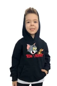 yudemia Tom ve Jerry Baskılı Erkek Sweatshirt – Rahat ve Şık Tasarım - 3