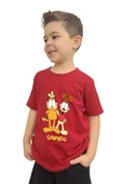 yudemia Garfield Baskılı Çocuk Tişörtü | %100 Pamuk, Şık ve Rahat Tasarım - 3
