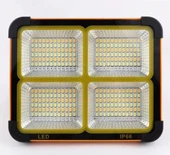 Cata CT-4698 Taşınabilir Solar Projektör IP65 Güneş Enerjili 3 Renk Modu Dimmerli ve Şarjlı LED Işık - 4