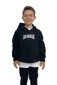 yudemia Los Angeles Baskılı Erkek Sweatshirt Tişört Eşofman takımı  – Rahat ve Şık Tasarım - 2
