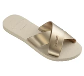 HAVAİANAS AQUA METALLIC  KADIN BEJ TERLİK 4148866 - 1