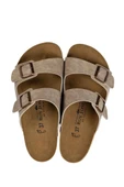 ROY JONES 7001 BEJ ERKEK COMFORT CASUAL ANATOMİK TOKALI TERLİK - 4
