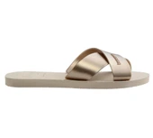 HAVAİANAS AQUA METALLIC  KADIN BEJ TERLİK 4148866 - 3
