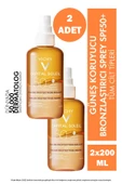 Vichy Capital X Eau Bronze With Beta Carotene Vücut Spreyi SPF50+ 200 ml 2 Adet - 1