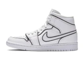 Nike Air Jordan 1 Mid Iridescent Reflective White (W) - 2
