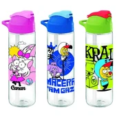 Gıpta Matara Kral Şakir Pipetli 630 CC Desenli Tritan - 1