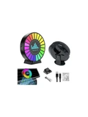 Rgb Sese Duyarlı Kokulu Ekolayzer USB Şarjlı Araç Kokusu - 3